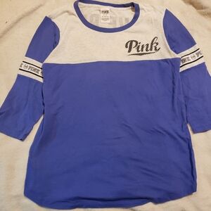 PINK Victoria Secret 3/4 length sleeve.
